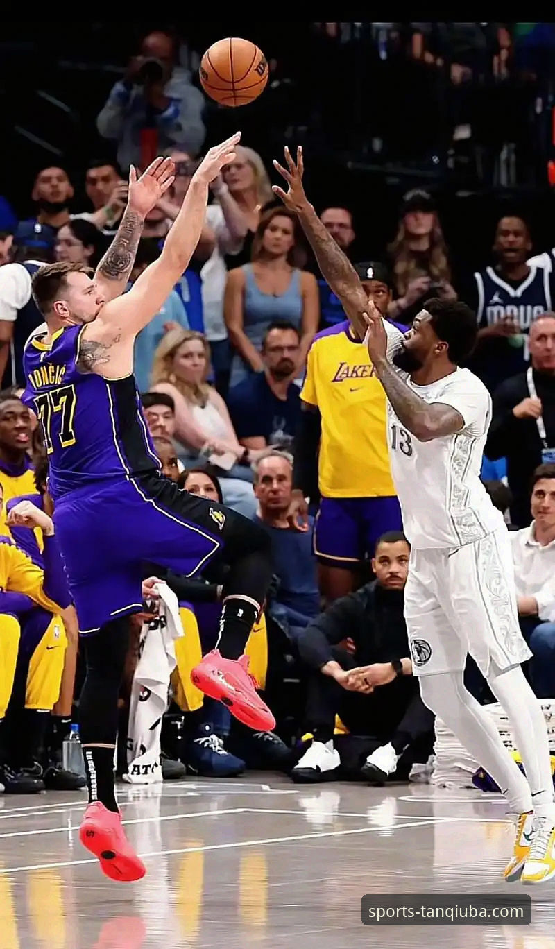 东契奇单节21分引爆全场，湖人客场力克步行者，谈球吧体育赛事直播呈现精彩对决